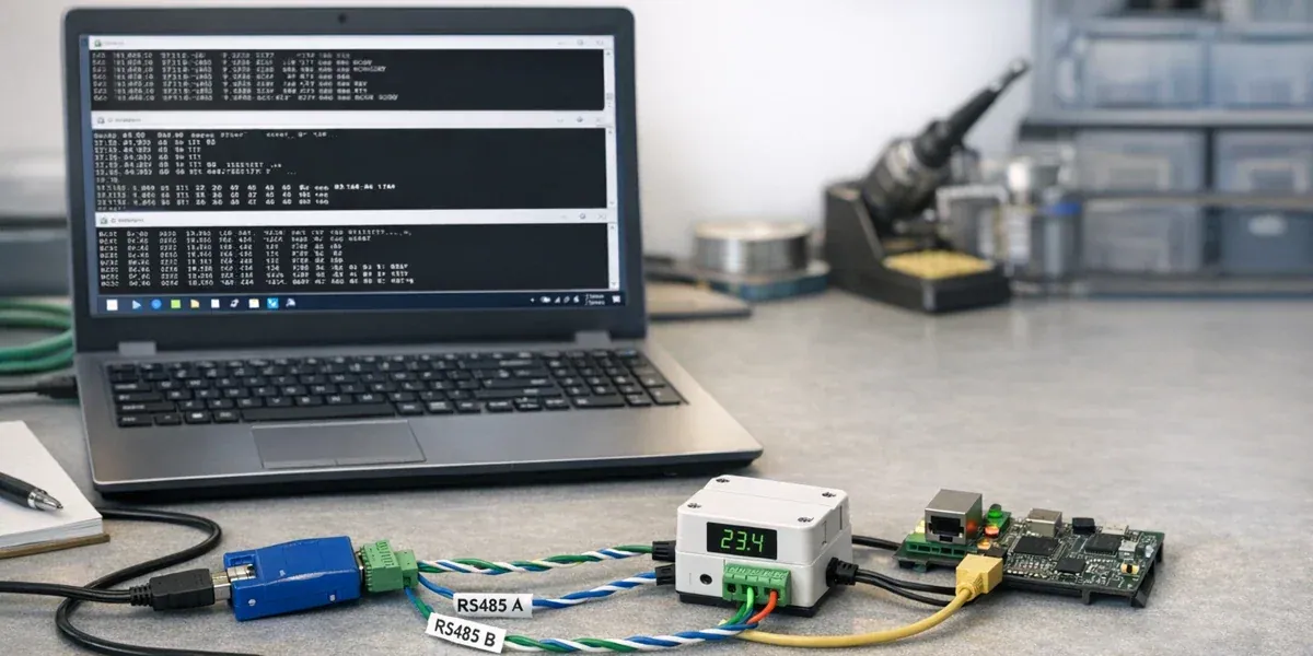 串口与 Modbus 调试工具链怎么选：NetAssist、CoolTerm、Modbus Poll 的分工
