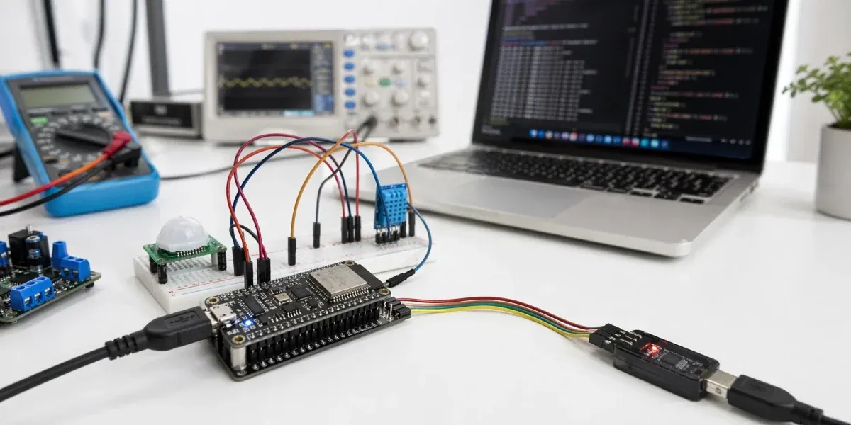 ESP32 IoT 设备固件开发指南：从架构分层到量产维护