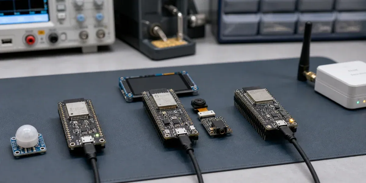 ESP32-C3、S3、C6 怎么选：固件、TinyML、Matter 与量产对比