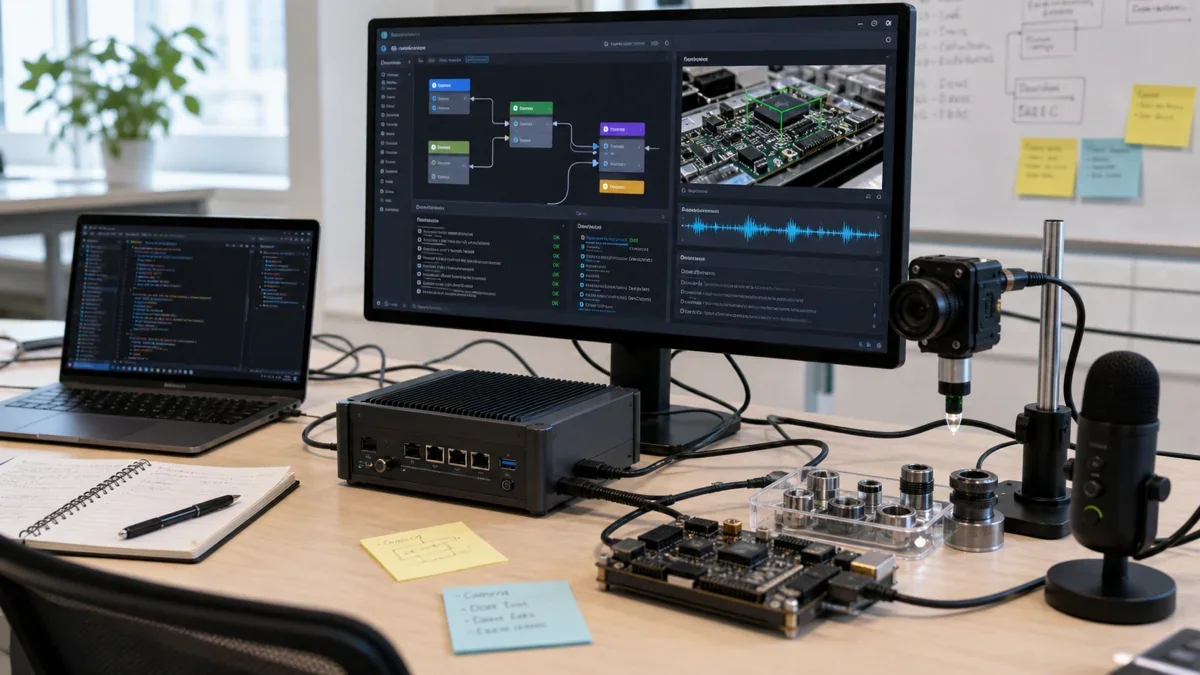 Enterprise AI toolchain bench