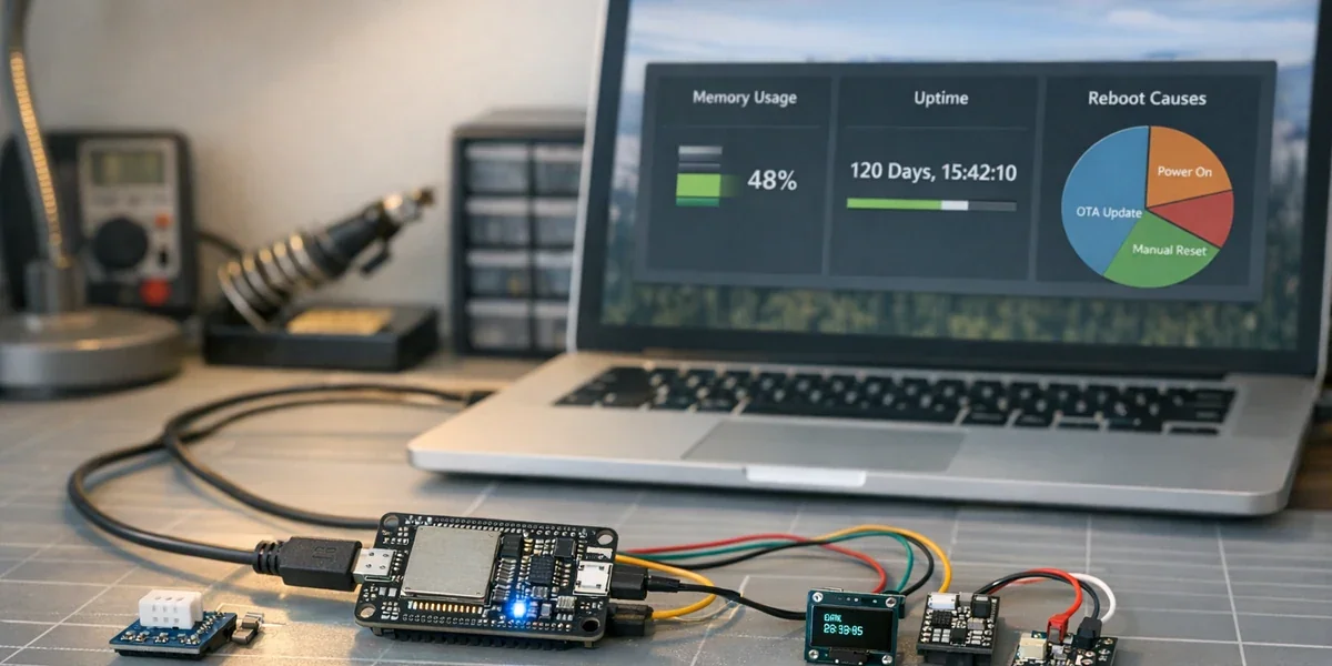 ESP32 ESPHome 长期稳定性调试工作台