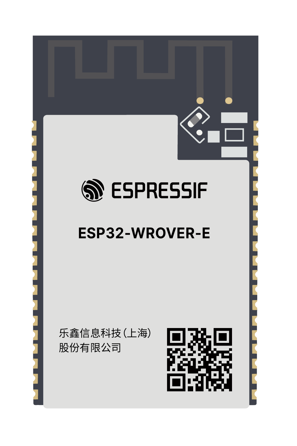 ESP32-WROVER-E 乐鑫官方模组产品图